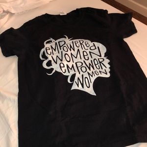 “Empowered women” t-shirt